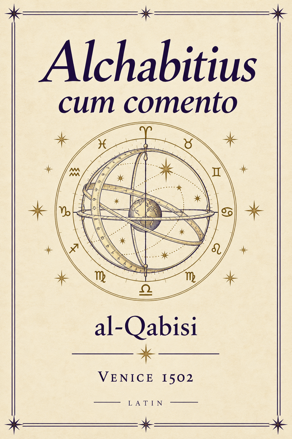 Portada de Alchabitius cum comento